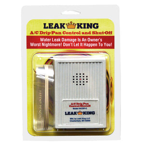 AC Drip Pan Leak Sensing and Shut Off Control protects against losses from wet floors, wet carpeting, and ruined ceilings by shutting off the A/C unit and stopping further condensation.
