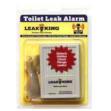 Load image into Gallery viewer, The Toilet Leak Alarm is water leak alarm system for the often, and very costly toilet ring (closet flange) type water leaks as well as and other types of leaks that are hidden out of site and under or around the toilet.