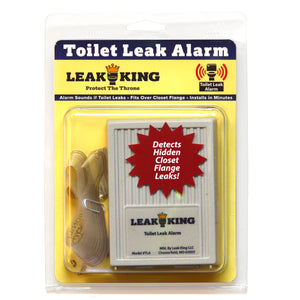 The Toilet Leak Alarm is water leak alarm system for the often, and very costly toilet ring (closet flange) type water leaks as well as and other types of leaks that are hidden out of site and under or around the toilet.